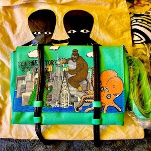 Min & Mon New York Victor Reversible Messenger Bag